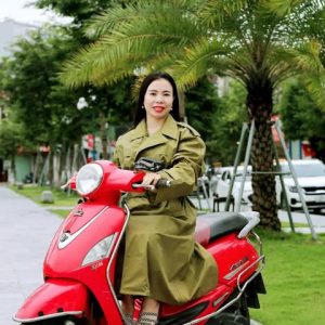 Áo mưa măng tô xanh rêu